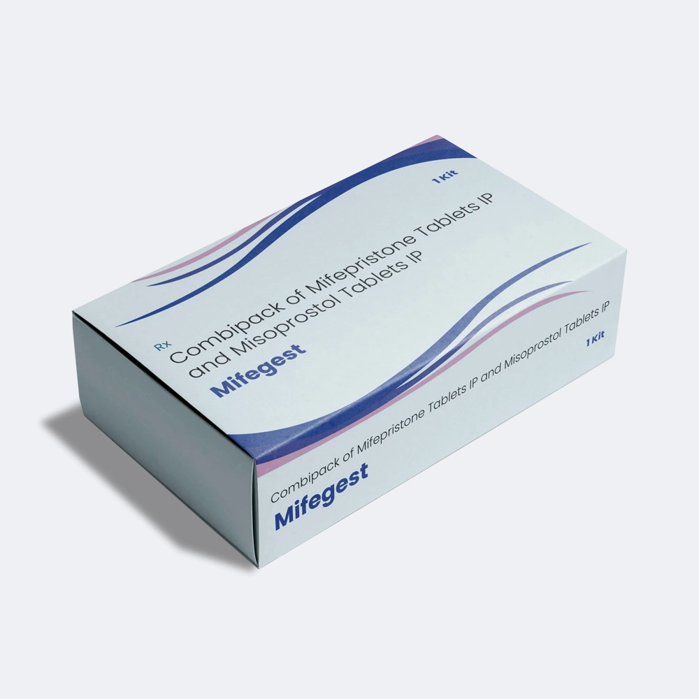 MTP Kit (Combipack of Mifepristone and Misoprostol) 1 Mifrgest