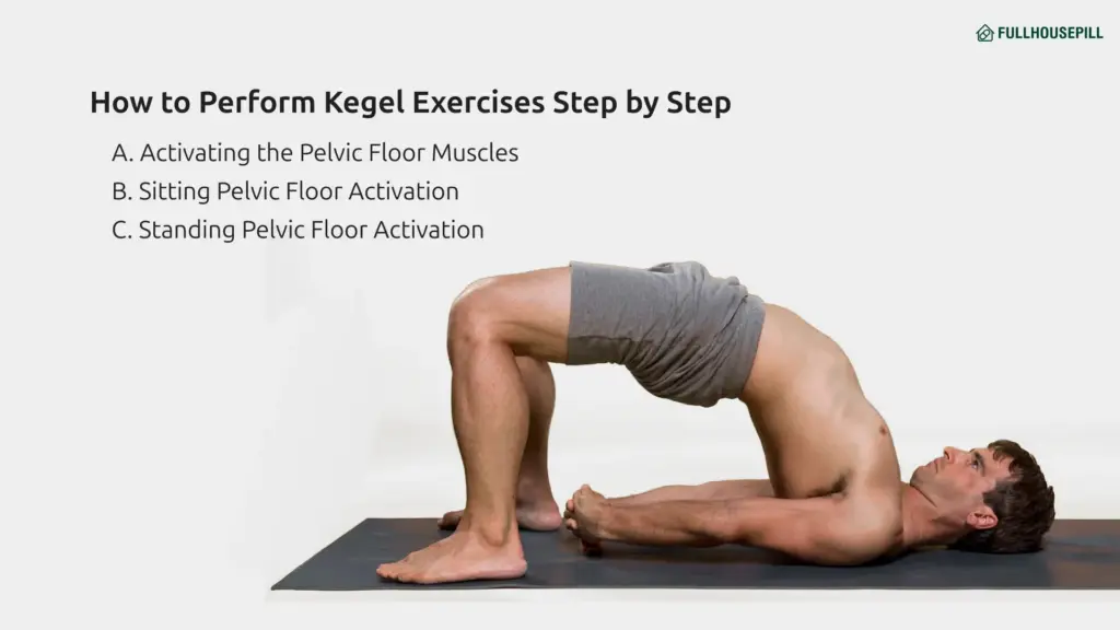 How to Perform Kegel Exercises Step by Step