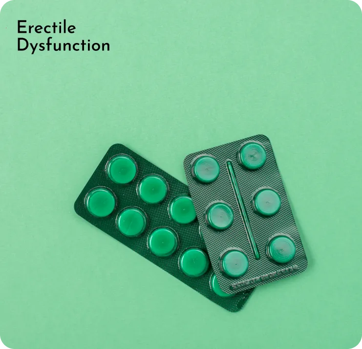 Erectile Dysfunction Medication, Pills and Treatment Online
