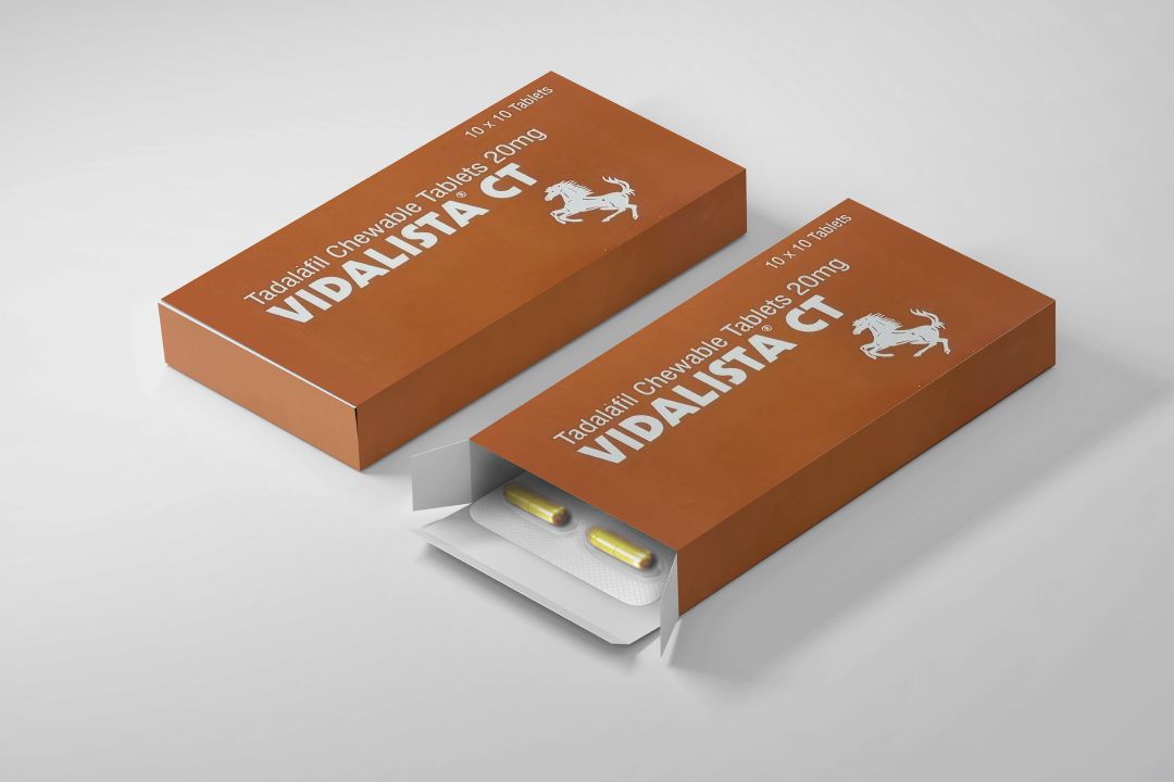Vidalista CT 20mg - Chewable tadalafil tablet 1 Vidalista chewable tablets